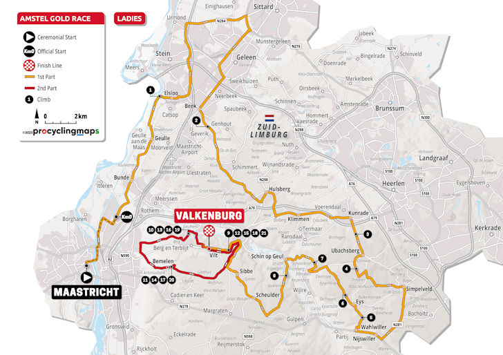 Amstel Gold Race 2023 Women - Cyclingstage.com