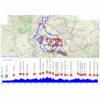 Amstel Gold Race 2025: interactive map