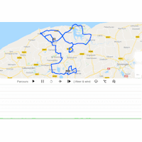 Benelux Tour 2021: interactive map stage 1