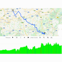 Benelux Tour 2021: interactive map stage 6