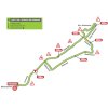 BinckBank Tour 2017: Route with distances - source: binckbanktour.nl