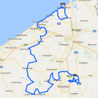 BinckBank Tour 2017: Route 3rd stage - source: binckbanktour.nl