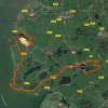 BinckBank Tour 2018 Route 1st stage with details - source: www.sport.be