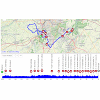 Brabantse Pijl 2025: interactive map