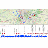 Brabantse Pijl 2026: interactive map