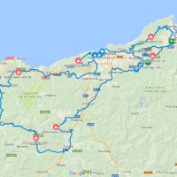 Clásica San Sebastián 2017: Route with details - source: www.klasikoa.eus