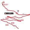 Critérium du Dauphiné 2018 stage 6: Route final kilometres - source:letour.fr