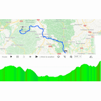 Critérium du Dauphiné 2022: interactive map stage 3