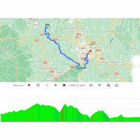 Critérium du Dauphiné 2024, stage 5: interactive map