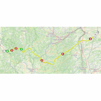 Critérium du Dauphiné 2025, stage 3: route