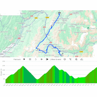 Critérium du Dauphiné 2025, stage 7: interactive map