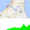 Dubai Tour 2016: Route and profile 3rd stage