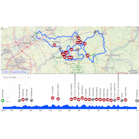 E3 Saxo Classic 2026: interactive map