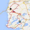 Eneco Tour 2016 Route 1st stage: Bolsward - Bolsward - source: www.sport.be