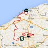 Eneco Tour 2016 Route 3rd stage: Blankenberge (B) - Ardooie (B) - source: www.sport.be
