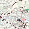 Giro d'Italia 2016: Route stage 2: Arnhem - Nijmegen - source: gazetta.it