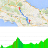 Giro 2016: Route and profile 6th stage