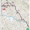 Giro d'Italia 2016 Route stage 8: Foligno - Arezzo - source: gazetta.it