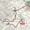 Giro 2017 Route 10th stage: Folignio – Montefalco - source: giroditalia.it