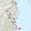 Giro 2017 Route 2nd stage: Alghero – Olbia - source: giroditalia.it