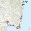 Giro 2017 Route 3rd stage: Tortolì - Cagliari - source: giroditalia.it