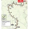 Giro d'Italia 2018 stage 6: Route final kilometres - source: www.giroditalia.it