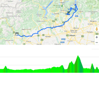 Giro d'Italia 2019 stage 15: interactive map