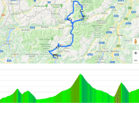 Giro d'Italia 2019 stage 16: interactive map