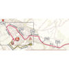 Giro d'Italia 2019: route 2nd stage finish - source: www.giroditalia.it