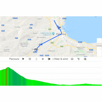 Giro d'Italia 2020: interactive map 1st stage