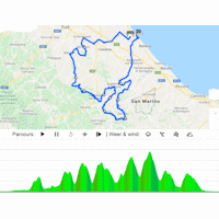 Giro d'Italia 2020: interactive map stage 12