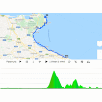 Giro d'Italia 2020: interactive map stage 8