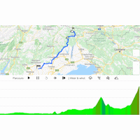 Giro d'Italia 2021: interactive map stage 14