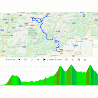 Giro d'Italia 2021: interactive map stage 16