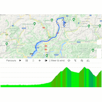 Giro d'Italia 2021: interactive map stage 20