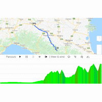 Giro d'Italia 2021: interactive map stage 4