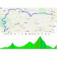Giro d'Italia 2021: interactive map stage 8