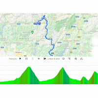 Giro d'Italia 2022 stage 16: interactive map