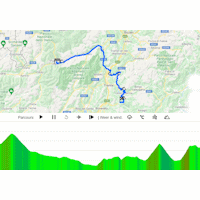 Giro d'Italia 2022 stage 17: interactive map