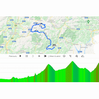 Giro d'Italia 2022 stage 20: interactive map
