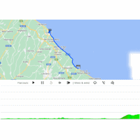 Giro d'Italia 2023, stage 1: interactive map
