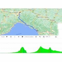 Giro d'Italia 2023, stage 11: interactive map
