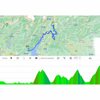 Giro d'Italia 2023, stage 16: interactive map