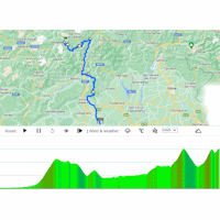 Giro d'Italia 2023, stage 18: interactive map