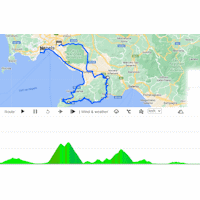 Giro d'Italia 2023, stage 6: interactive map