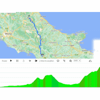 Giro d'Italia 2023, stage 7: interactive map