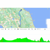 Giro d'Italia 2023, stage 8: interactive map