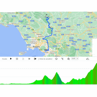 Giro d'Italia 2024, stage 10: interactive map