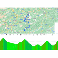 Giro d'Italia 2024, stage 17: interactive map