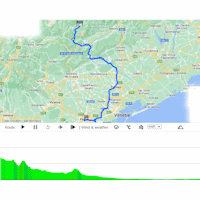 Giro d'Italia 2024, stage 18: interactive map